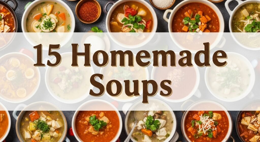 15 Homemade Soups