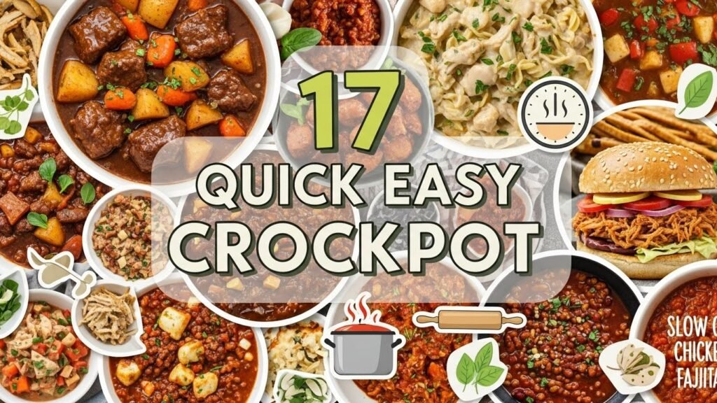 17 Quick Easy Crockpot