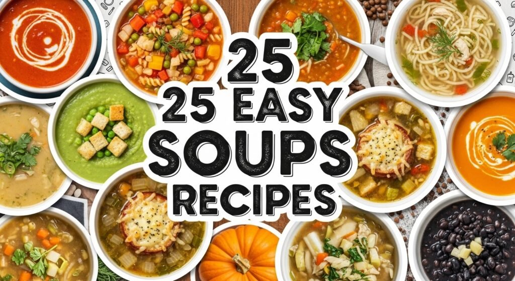 25 Easy Soups Recipes