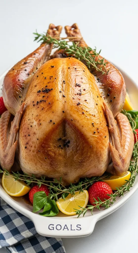 Classic Herb-Roasted Turkey with Crispy Skin Goals
