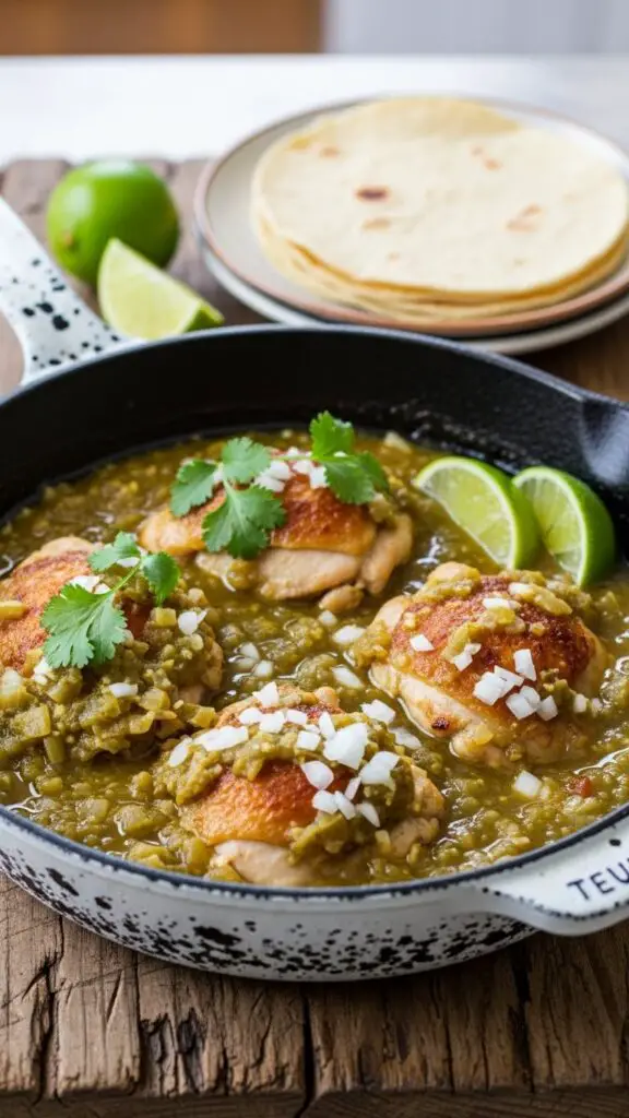. 3-Ingredient Salsa Verde Chicken