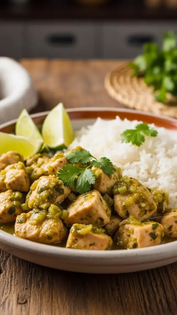 . 3-Ingredient Salsa Verde Chicken