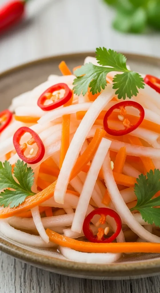. Vietnamese Carrot & Daikon Pickle (Do Chua)