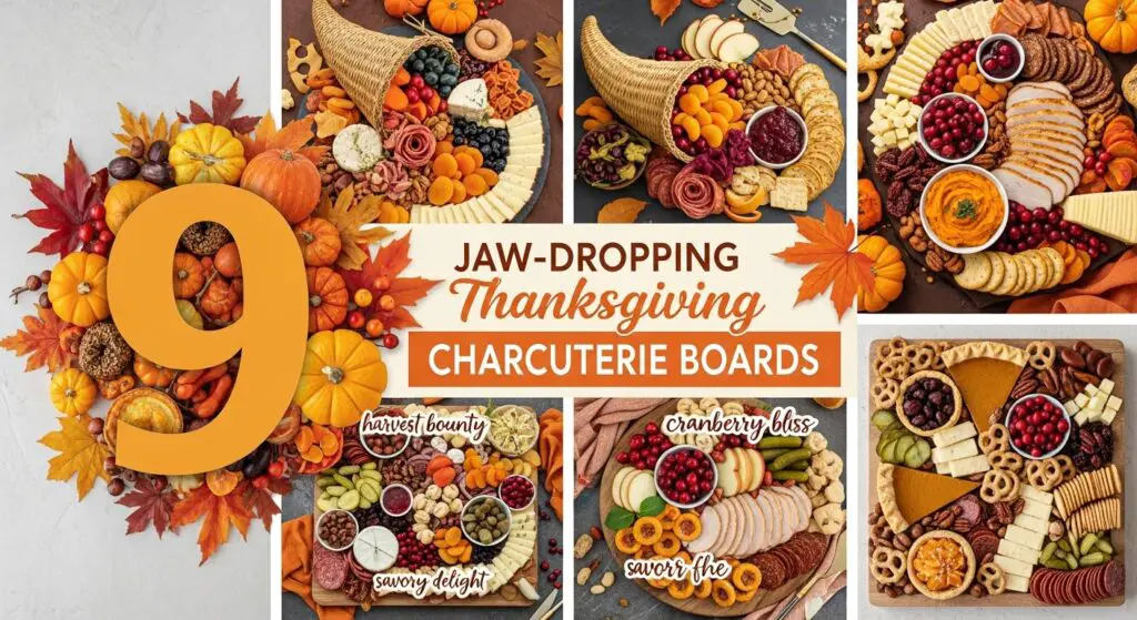 9 Jaw-Dropping Thanksgiving Charcuterie Boards9 Jaw-Dropping Thanksgiving Charcuterie Boards
