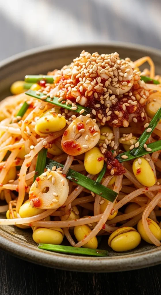 Seasoned Soybean Sprouts (Kongnamul Muchim)