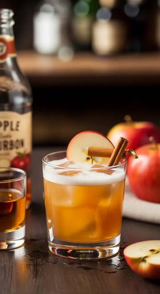 Apple Cider Bourbon Sour