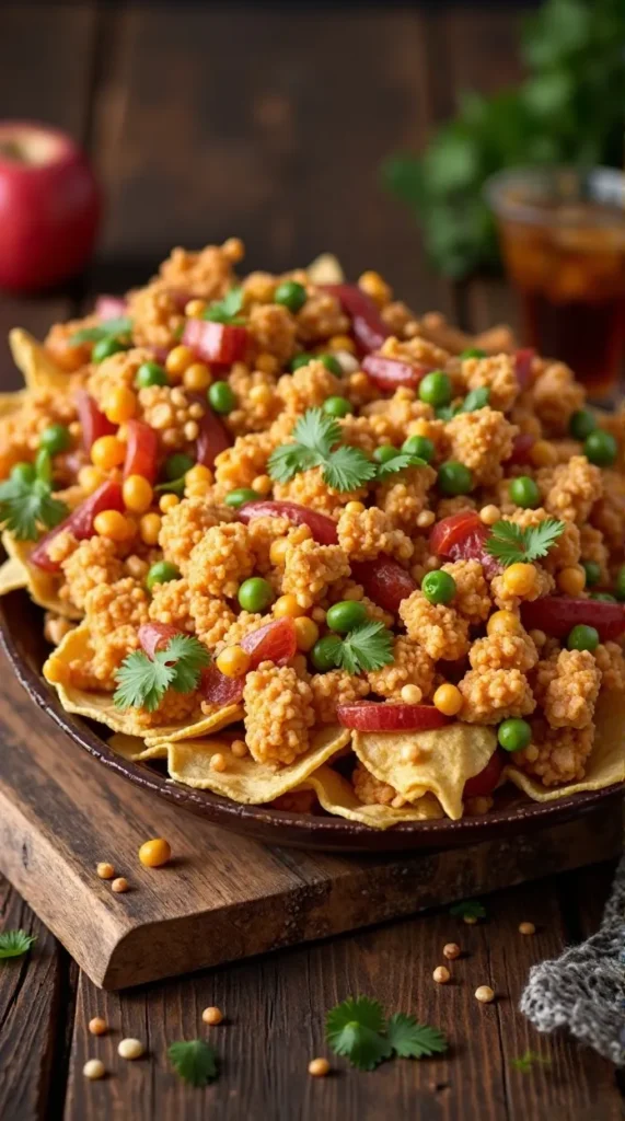 . Apple Crisp Nachos Station