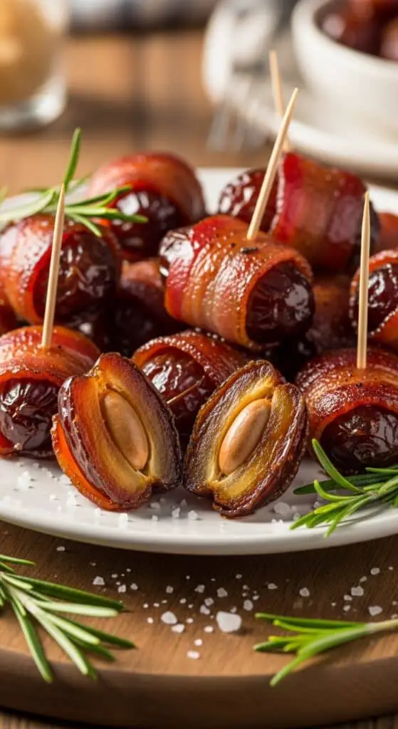 . Bacon-Wrapped Dates