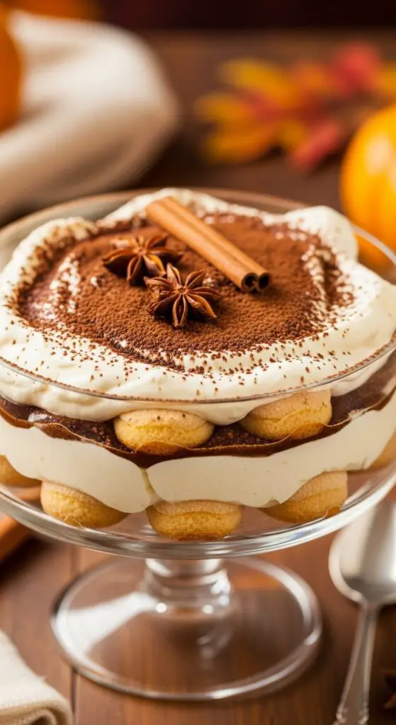 Baileys Pumpkin Spice Tiramisu