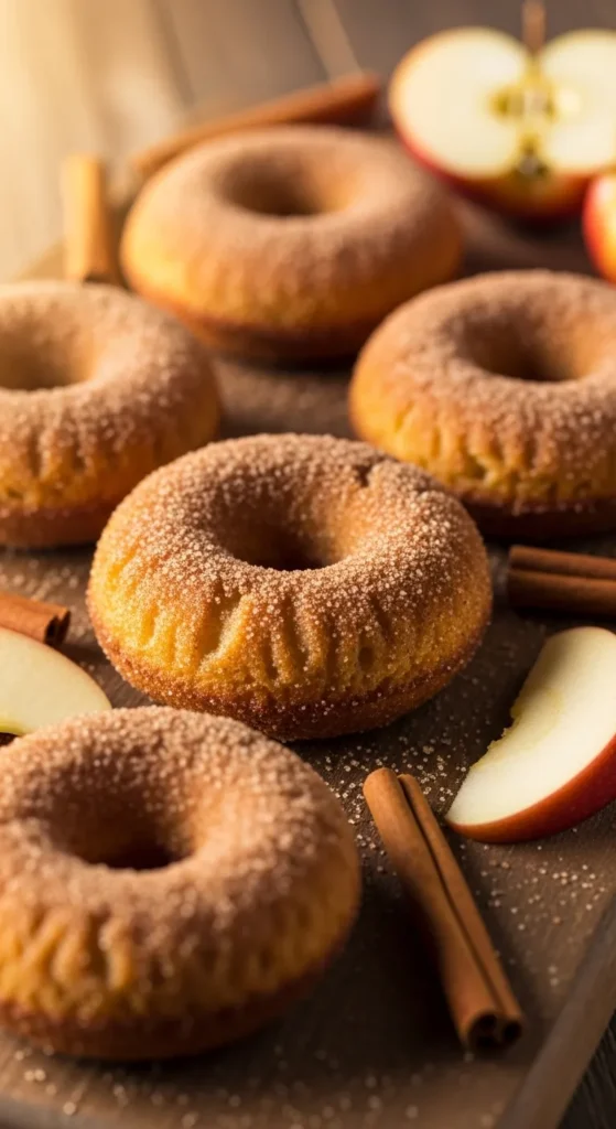 Baked Apple Cider Donuts