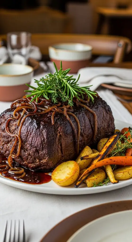 Balsamic and Onion Pot Roast