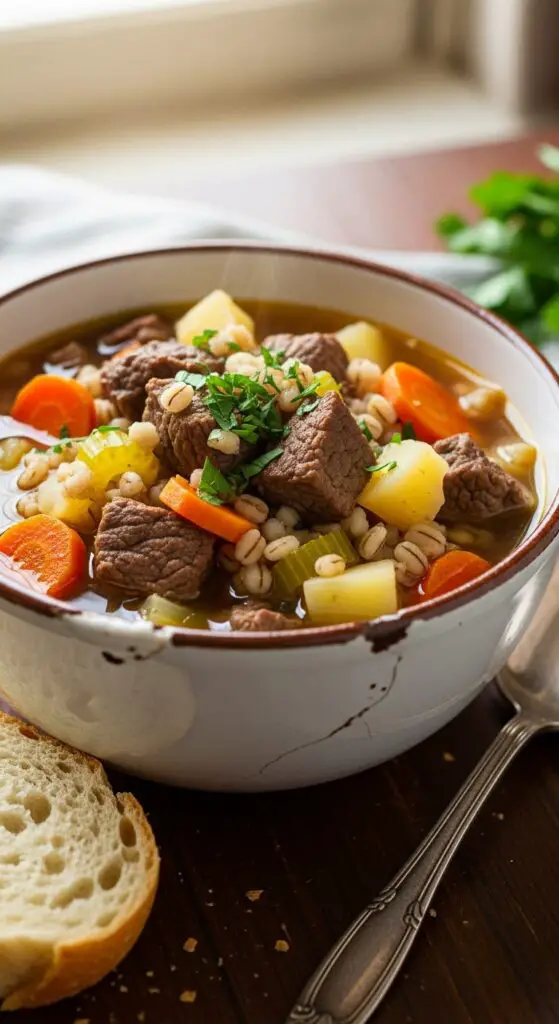 Beef & Barley Soup