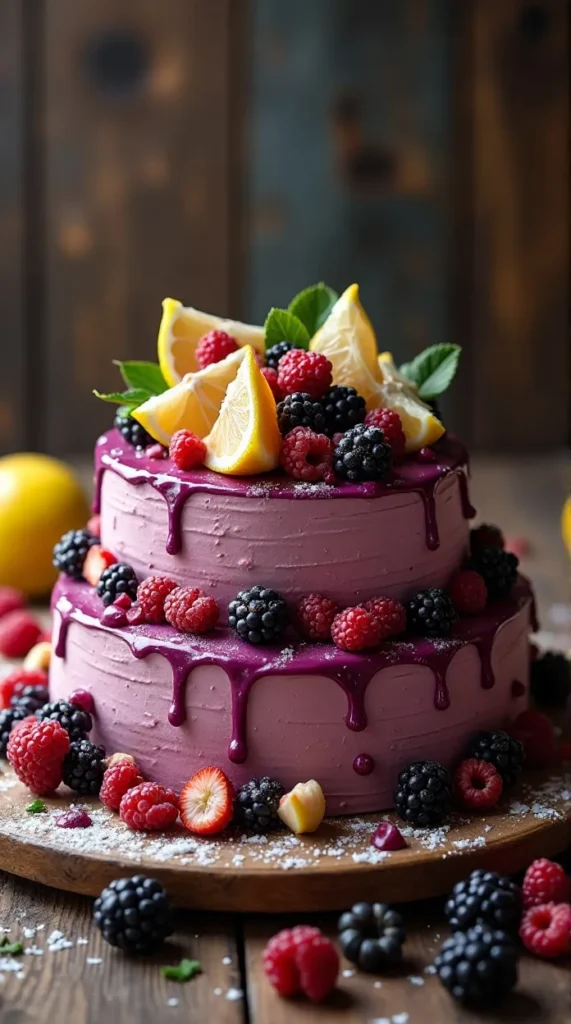Blackberry Lemon Cake Recipe 