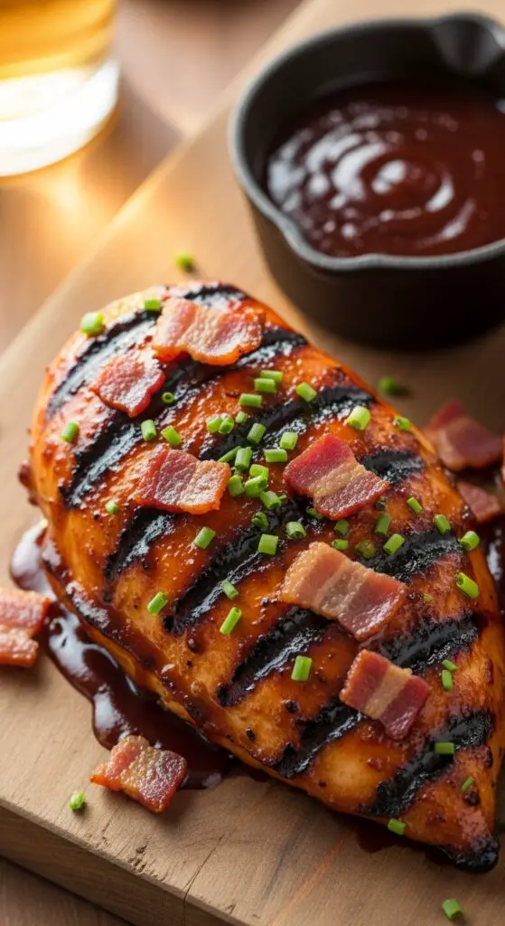 Bourbon Bacon BBQ Chicken