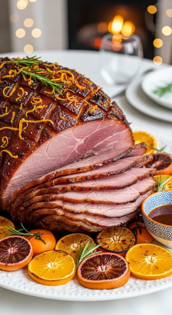 Bourbon-Orange Citrus Kick Ham