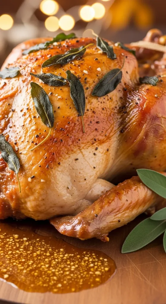 Brown Butter Sage Roasted Turkey