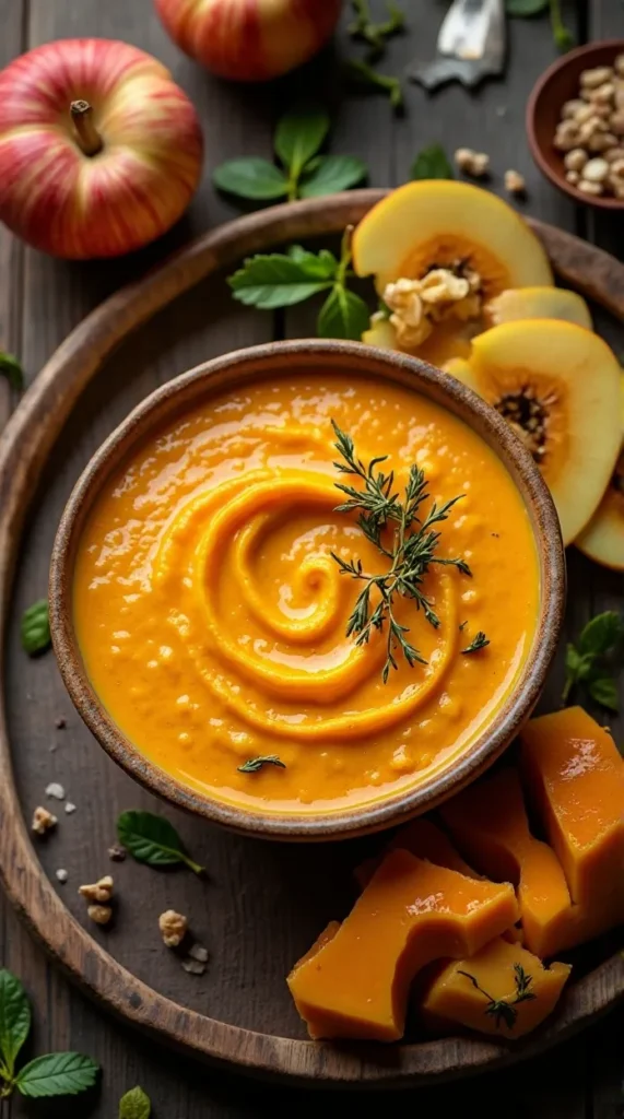 Butternut Squash & Apple Bisque