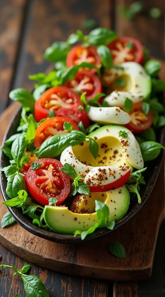 Caprese Avocado Salad