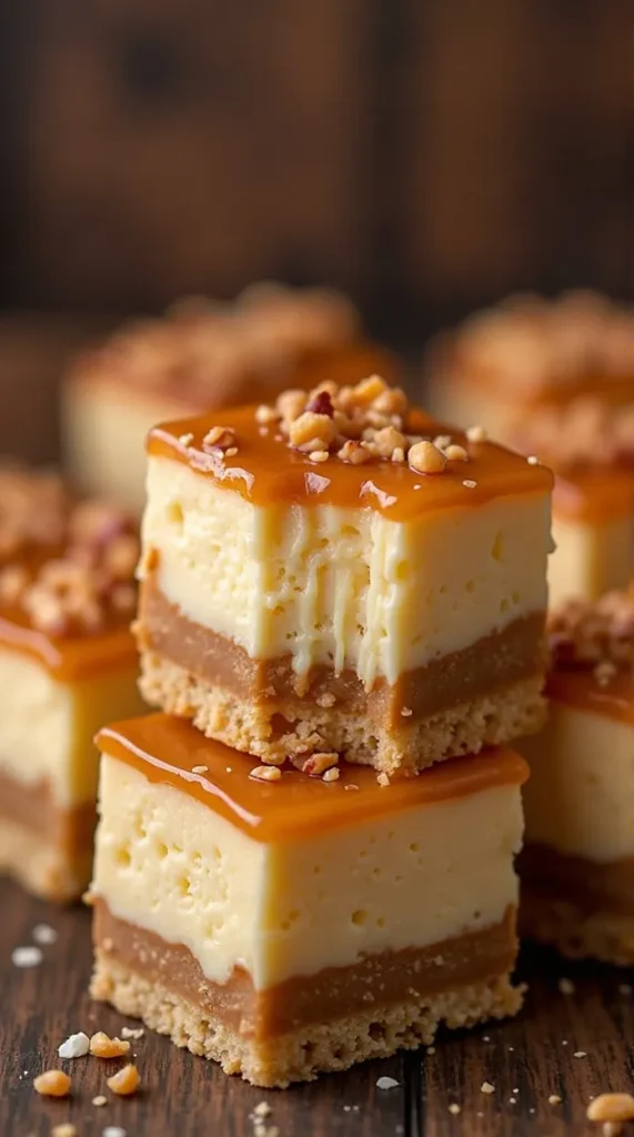 . Caramel Apple Cheesecake Bars