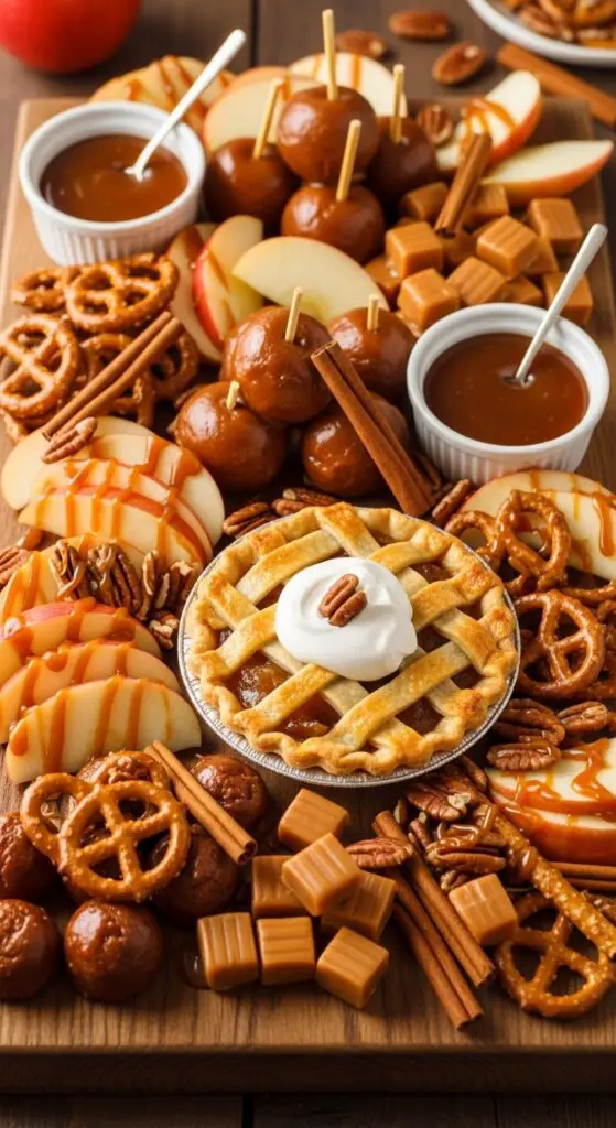 Caramel & Apple Pie Dessert Board