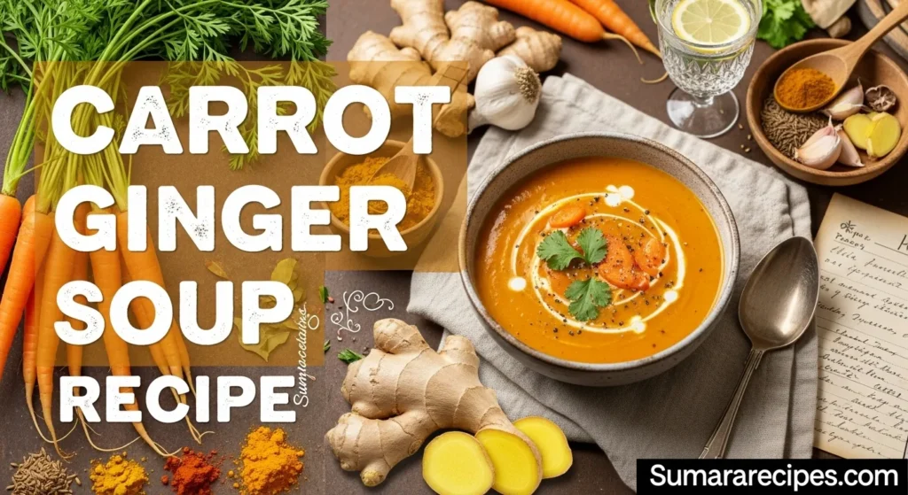 Carrot Ginger Soup Recipe