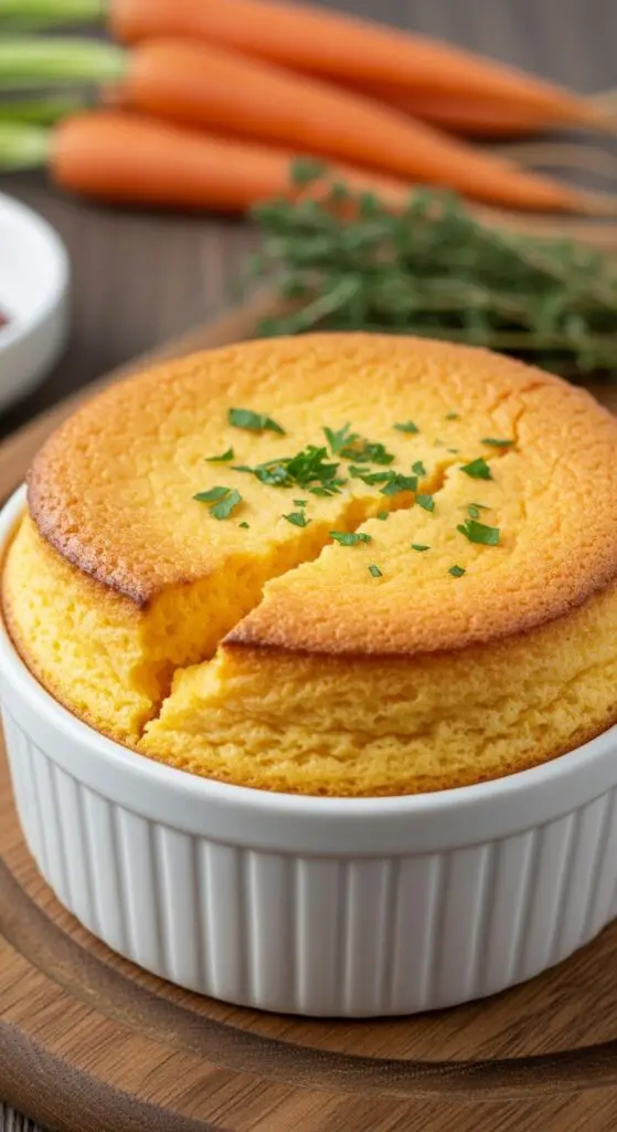 Carrot Soufflé (Light & Fluffy)