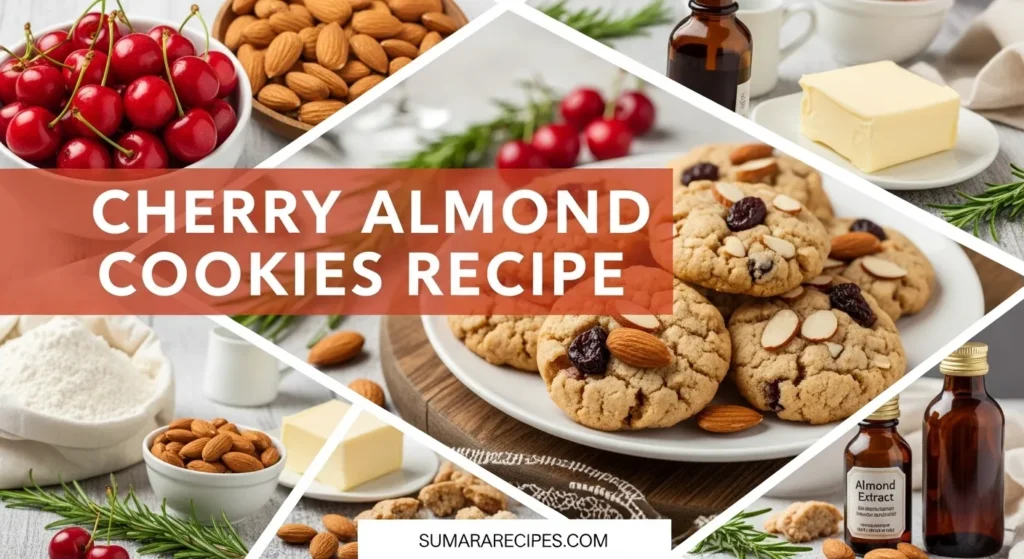 Cherry Almond Cookies Recipe