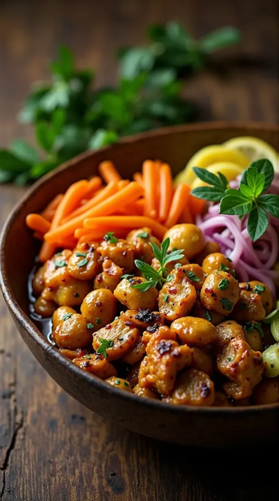 Chicken Veggie Comfort Bowl