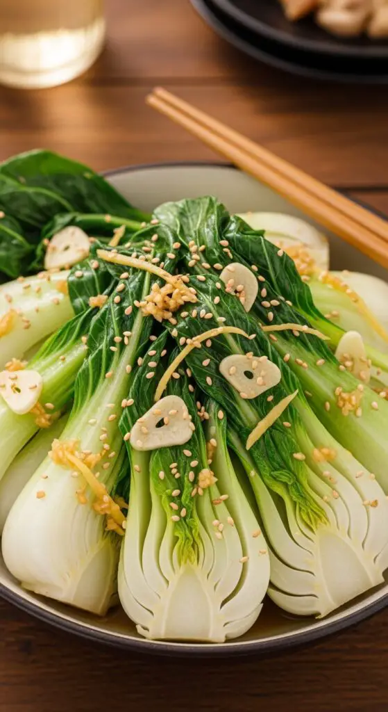 Chinese Garlic Bok Choy