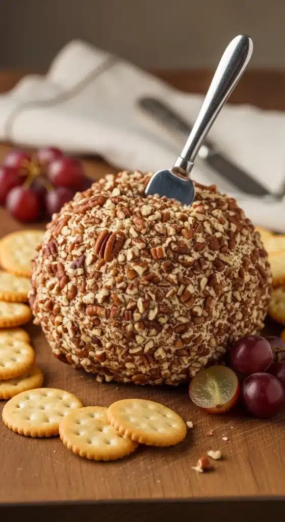 Classic Cheese Ball with Nuts