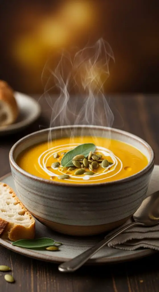 . Classic Creamy Roasted Butternut Squash Soup