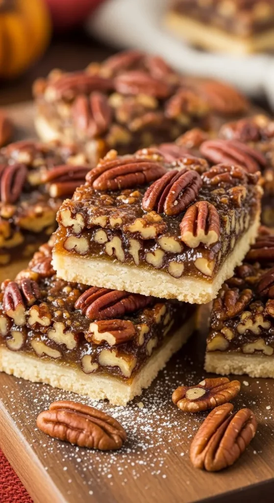 Classic Pecan Pie Bars