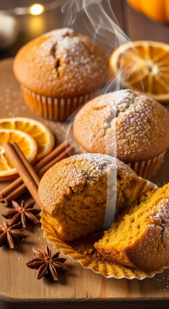 Classic Pumpkin Muffins with Warm Fall Spices