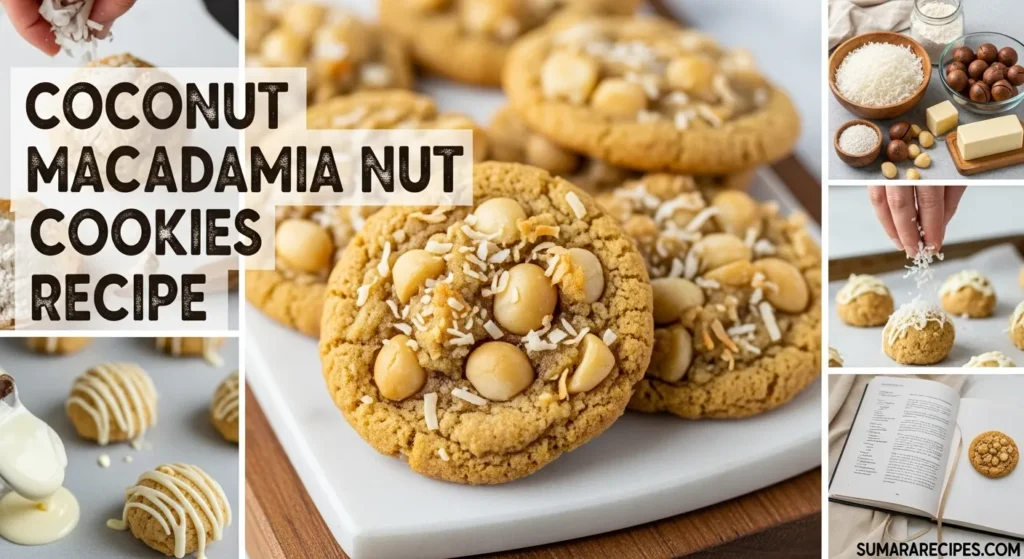 Coconut Macadamia Nut Cookies