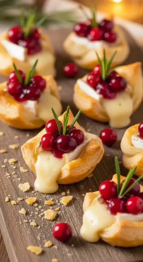Cranberry Brie Bites