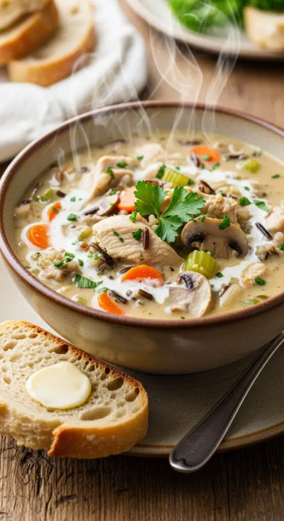 Creamy Chicken & Wild Rice Soup