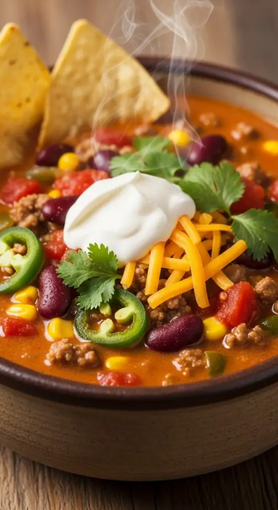 . Creamy Taco Soup