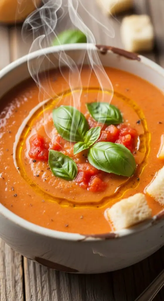 Creamy Tomato Basil Soup