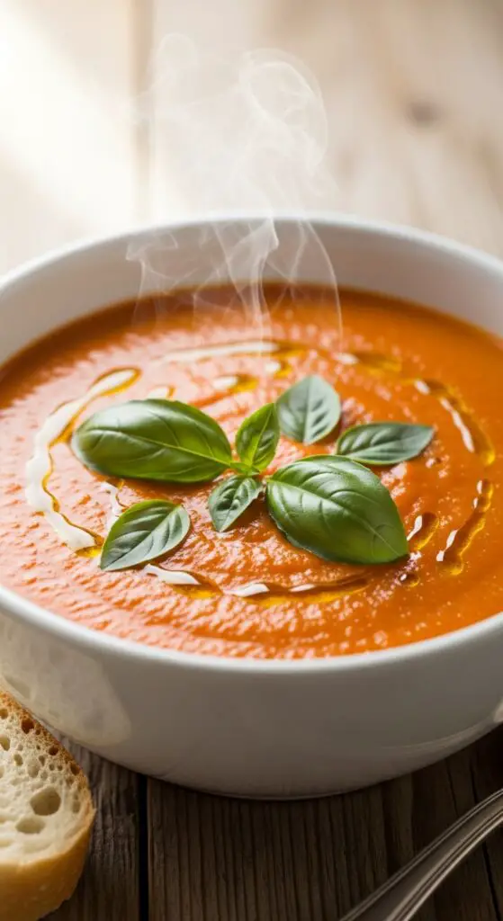 Creamy Tomato Basil Soup