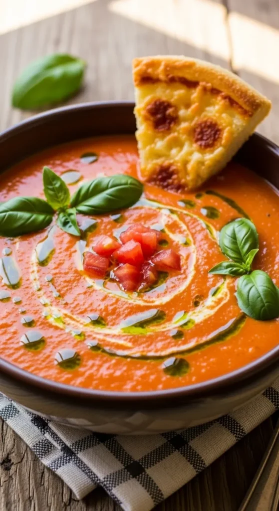 Creamy Tomato Basil That Tastes Like Pizza’s Hug