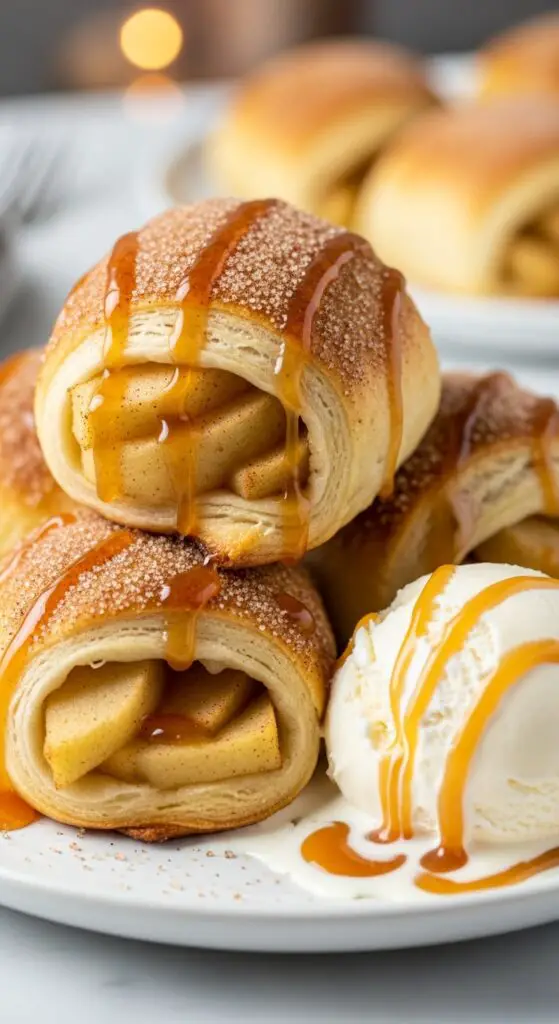 Crescent Roll Apple Dumplings