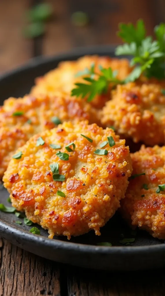 Crispy Parmesan Turkey Cutlets