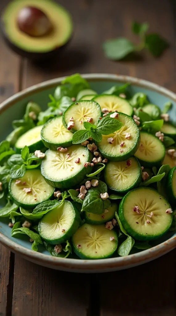 Cucumber Avocado Salad