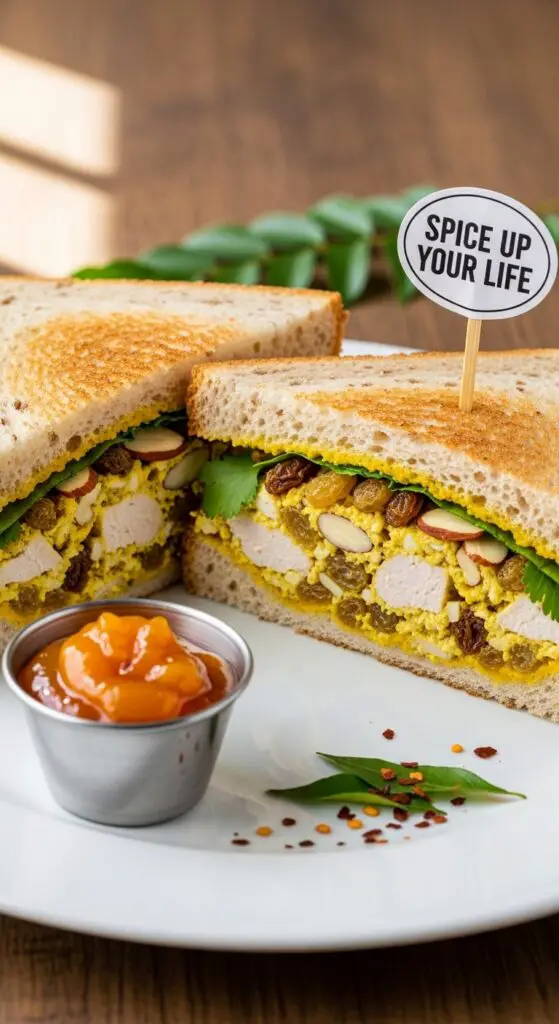 Curry Turkey Salad Sandwich (Spice Up Your Life)