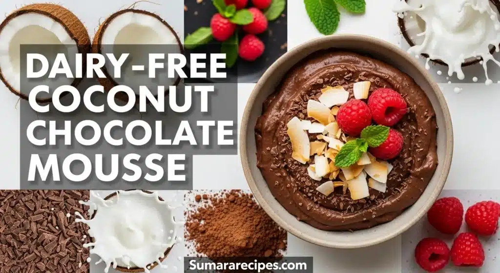 Dairy-Free Coconut Chocolate Mousse 