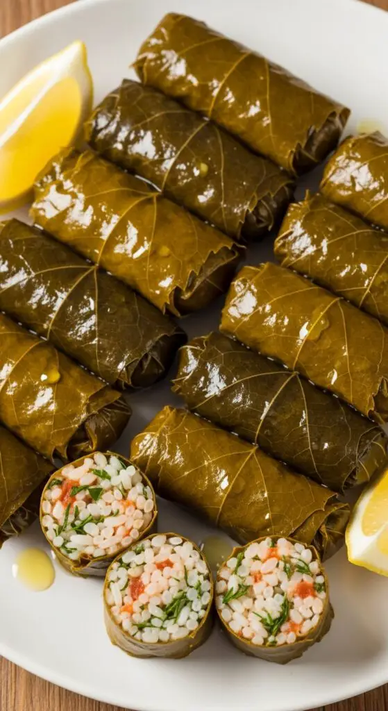Dolmades (Stuffed Grape Leaves) – Quick Version