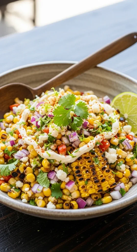 Elote-Style Mexican Street Corn Salad