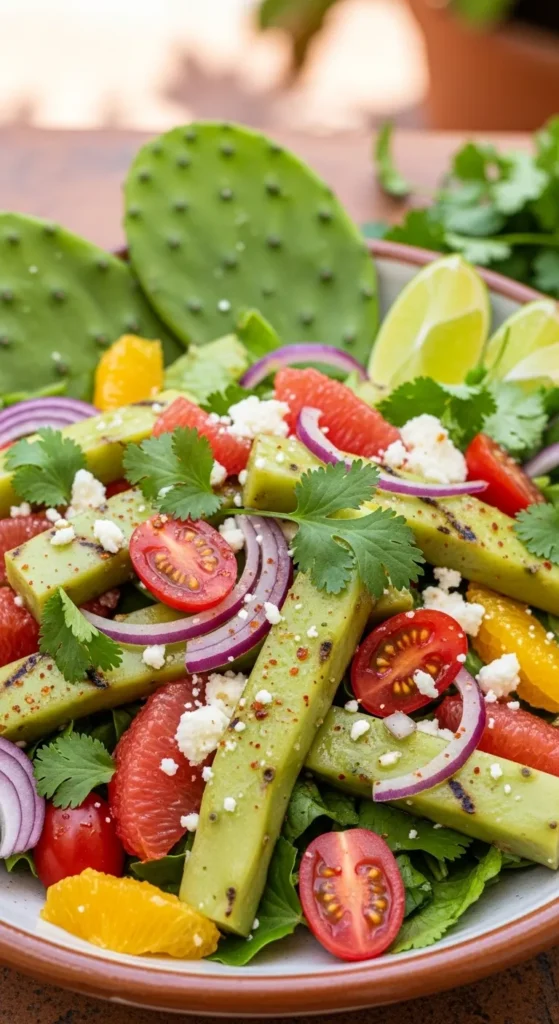 Ensalada de Nopales (Cactus Salad)