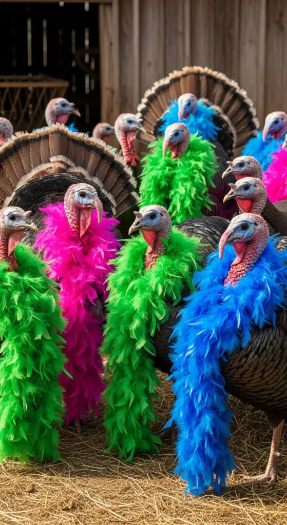 Feather Boa Turkeys