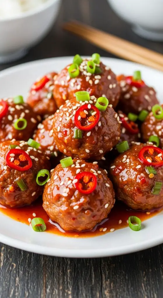 Firecracker Meatballs